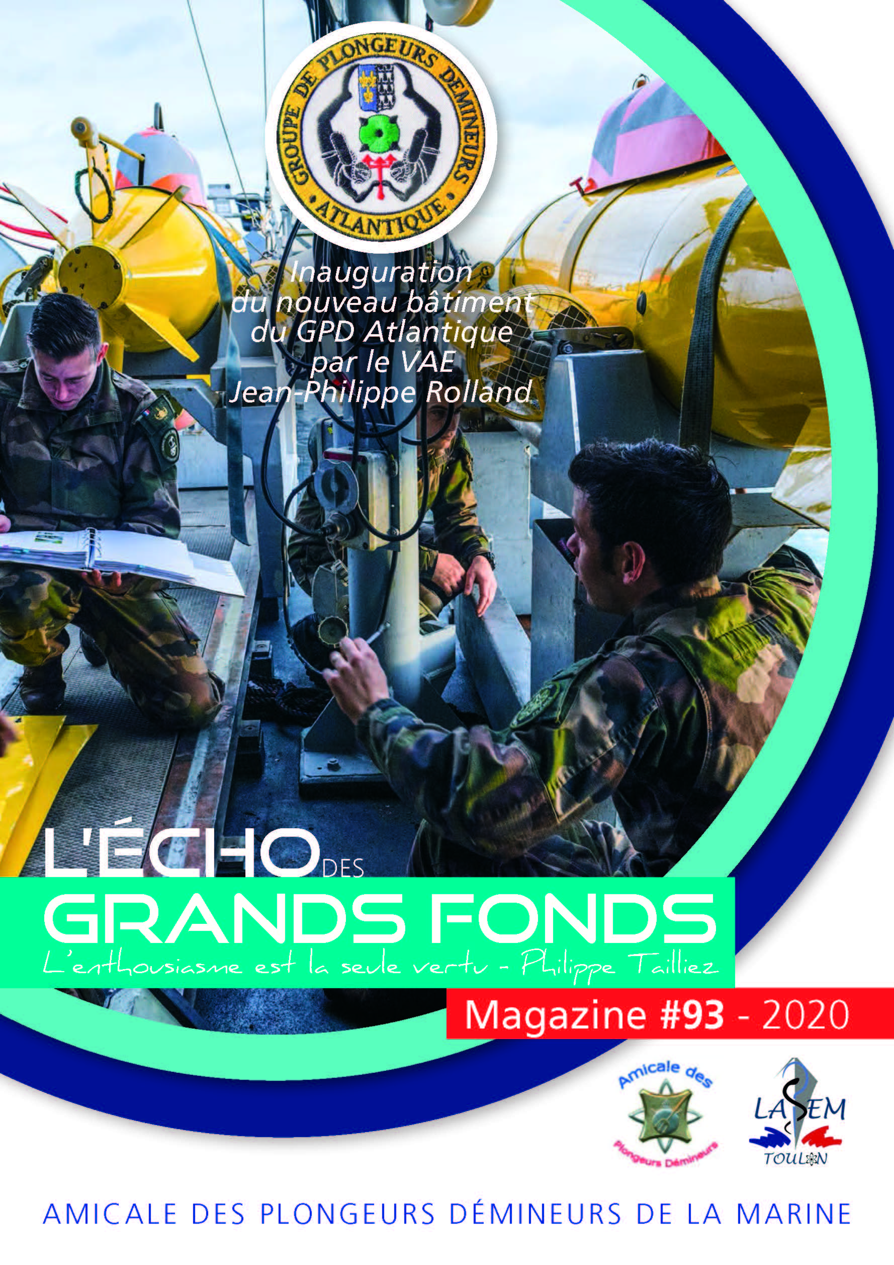 L'Echo des Grands Fonds N°93 - Bulletin de l'Amicale des Plongeurs Démineurs