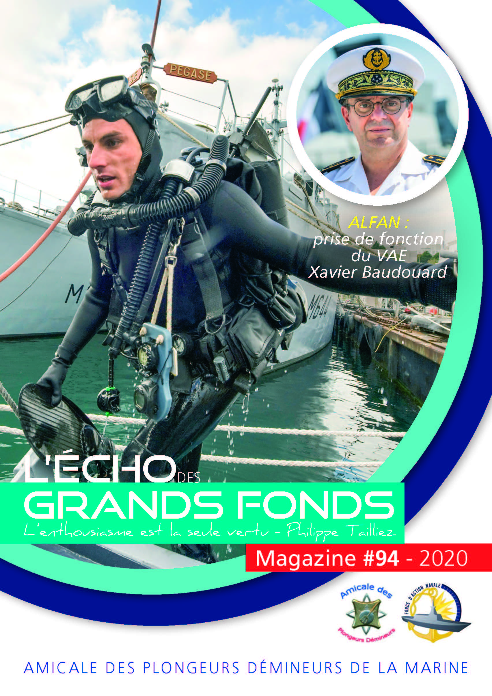 L'Echo des Grands Fonds N°94 - Bulletin de l'Amicale des Plongeurs Démineurs